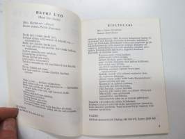 Toivelauluja 75 -popular songs