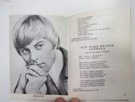 Toivelauluja 75 -popular songs