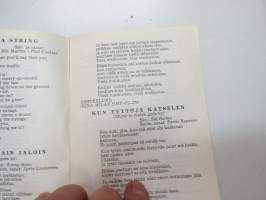 Toivelauluja 72 -popular songs