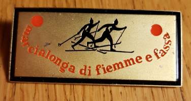 Marcialonga di Fiemme e Fassa, 1980 luvulta, rintamerkki