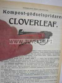 Cloverleaf tarhalannanhajottaja -Agros Oy myyntiesite