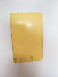 Op. (opettaja) Koivisto -visiittikorttivalokuva, visitcard photo, cdv