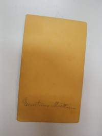 Eevastiina Miettinen -visiittikorttivalokuva, visitcard photo, cdv