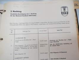 DKW Hobby Werkstatt Handbuch -korjaamokirja