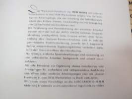 DKW Hobby Werkstatt Handbuch -korjaamokirja