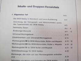 DKW Hobby Werkstatt Handbuch -korjaamokirja