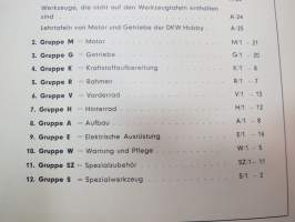 DKW Hobby Werkstatt Handbuch -korjaamokirja
