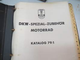DKW Spezial-Zubehör für Motorräder, Roller und Moped -tarvikeluettelo moottoripyörät, skootterit, mopedit