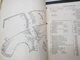 Rover 2000 - British Leyland Parts Catalogue -varaosaluettelo