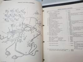 Rover 2000 - British Leyland Parts Catalogue -varaosaluettelo