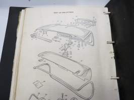 Rover 2000 - British Leyland Parts Catalogue -varaosaluettelo