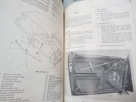 Triumph TR6-PI Workshop Manual Supplement -korjaamokirjan lisäosa