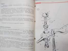 Sisu korjausohjeita II AEQ,AEH 01, AEH 02, AES 01, Eberspächer X3, AJO, AKC, AKO, AMA, AMI, AMP, AMT, AMV, R-R Dieselmoottorit, Kompressori AMP... -korjausohjeita