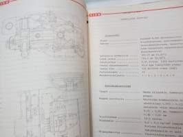 Sisu korjausohjeita II AEQ,AEH 01, AEH 02, AES 01, Eberspächer X3, AJO, AKC, AKO, AMA, AMI, AMP, AMT, AMV, R-R Dieselmoottorit, Kompressori AMP... -korjausohjeita