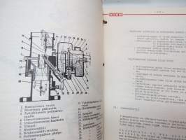 Sisu korjausohjeita II AEQ,AEH 01, AEH 02, AES 01, Eberspächer X3, AJO, AKC, AKO, AMA, AMI, AMP, AMT, AMV, R-R Dieselmoottorit, Kompressori AMP... -korjausohjeita