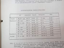 Sisu korjausohjeita II AEQ,AEH 01, AEH 02, AES 01, Eberspächer X3, AJO, AKC, AKO, AMA, AMI, AMP, AMT, AMV, R-R Dieselmoottorit, Kompressori AMP... -korjausohjeita