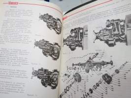 Sisu korjausohjeita II AEQ,AEH 01, AEH 02, AES 01, Eberspächer X3, AJO, AKC, AKO, AMA, AMI, AMP, AMT, AMV, R-R Dieselmoottorit, Kompressori AMP... -korjausohjeita