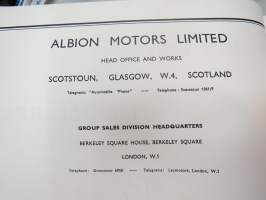 Albion Goods Vehicles - Spre Parts for Model RE33 (Super Reiver) from chassis nr. 69000A... List nr  I, May 1967 -varaosaluettelo