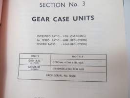 Albion Goods Vehicles - Spre Parts for Model RE33 (Super Reiver) from chassis nr. 69000A... List nr  I, May 1967 -varaosaluettelo