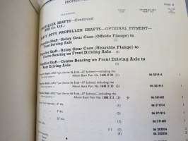 Albion Goods Vehicles - Spre Parts for Model RE33 (Super Reiver) from chassis nr. 69000A... List nr  I, May 1967 -varaosaluettelo
