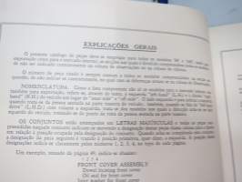 Rover 80 and 100 Parts Catalogue -varaosaluettelo