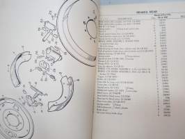 Rover 80 and 100 Parts Catalogue -varaosaluettelo