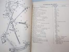 Rover 80 and 100 Parts Catalogue -varaosaluettelo