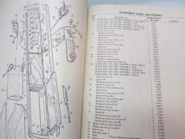 Rover 80 and 100 Parts Catalogue -varaosaluettelo