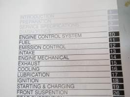 Toyota Camry ACV3 series, MCV30 Series Repair Manual volume 2, Aug. 2001 -korjaamokirja
