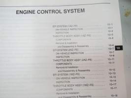 Toyota Camry ACV3 series, MCV30 Series Repair Manual volume 2, Aug. 2001 -korjaamokirja