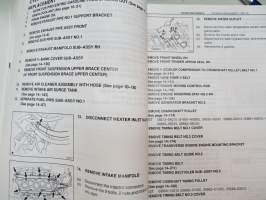 Toyota Camry ACV3 series, MCV30 Series Repair Manual volume 2, Aug. 2001 -korjaamokirja