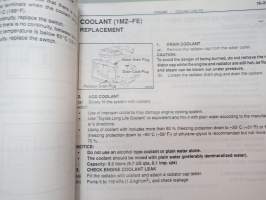 Toyota Camry ACV3 series, MCV30 Series Repair Manual volume 2, Aug. 2001 -korjaamokirja
