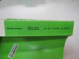 Toyota Camry ACV3 series, MCV30 Series Repair Manual volume 2, Aug. 2001 -korjaamokirja