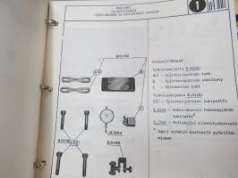 Peugeot 305 -korjaamokirja täydennyslehtineen (Bulletin)