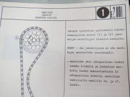 Peugeot 305 -korjaamokirja täydennyslehtineen (Bulletin)