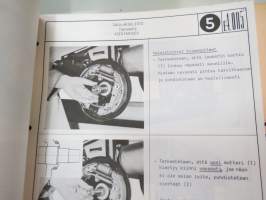 Peugeot 305 -korjaamokirja täydennyslehtineen (Bulletin)