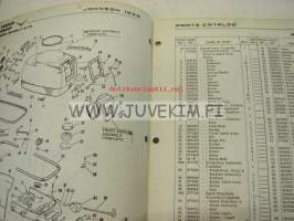 Johnson 35 hp models RDS - RDSL - 21 &amp; 21B outboards 1959 parts catalog -varaosaluettelo