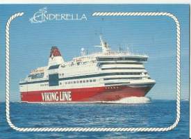 Cinderella - laivakortti, laivapostikortti kulkematon
