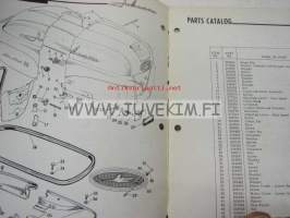 Johnson 35 hp models RD - RDL - 19C outboards 1958 parts catalog -varaosaluettelo