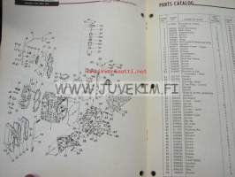 Johnson 35 hp models RD - RDL - 19C outboards 1958 parts catalog -varaosaluettelo