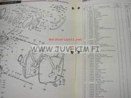 Johnson 35 hp models RDE - RDEL - 19C outboards 1958 parts catalog -varaosaluettelo