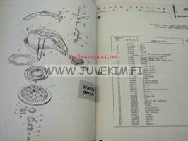 Johnson 30 hp models RDE - RDEL - 18, 18E &amp; 18C outboards 1956 parts catalog -varaosaluettelo