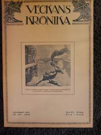 Veckans Krönika 1918 N:o 37