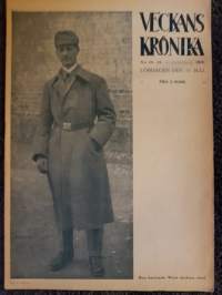 Veckans Krönika 1918 N:o 18-19