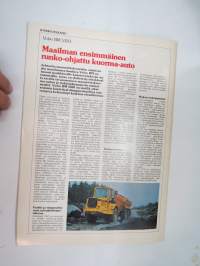 Volvo-Viesti 1981 nr 5 -asiakaslehti / customer magazine