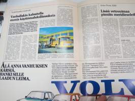Volvo-Viesti 1981 nr 4 -asiakaslehti / customer magazine