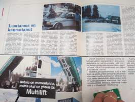 Volvo-Viesti 1984 nr 2 -asiakaslehti / customer magazine