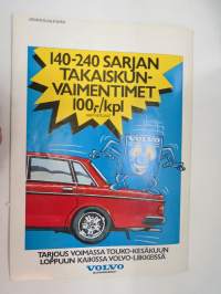 Volvo-Viesti 1984 nr 2 -asiakaslehti / customer magazine