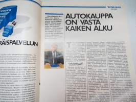 Volvo-Viesti 1985 nr 4 -asiakaslehti / customer magazine