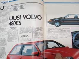 Volvo-Viesti 1985 nr 4 -asiakaslehti / customer magazine